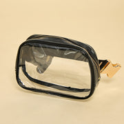 Black Clear Fanny Pack