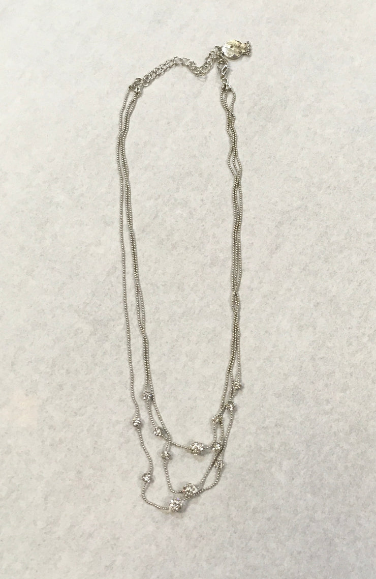 Silver Delicate Chain Necklace