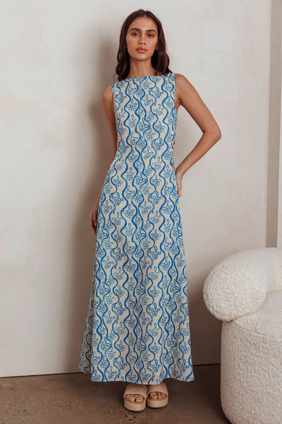 Three Rings Floral Maxi