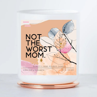 Merc Not the Worst Mom candle