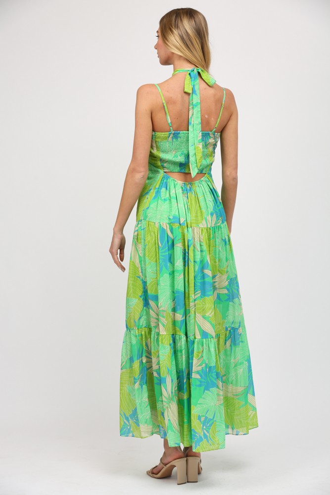 Tropical Leaf Maxi