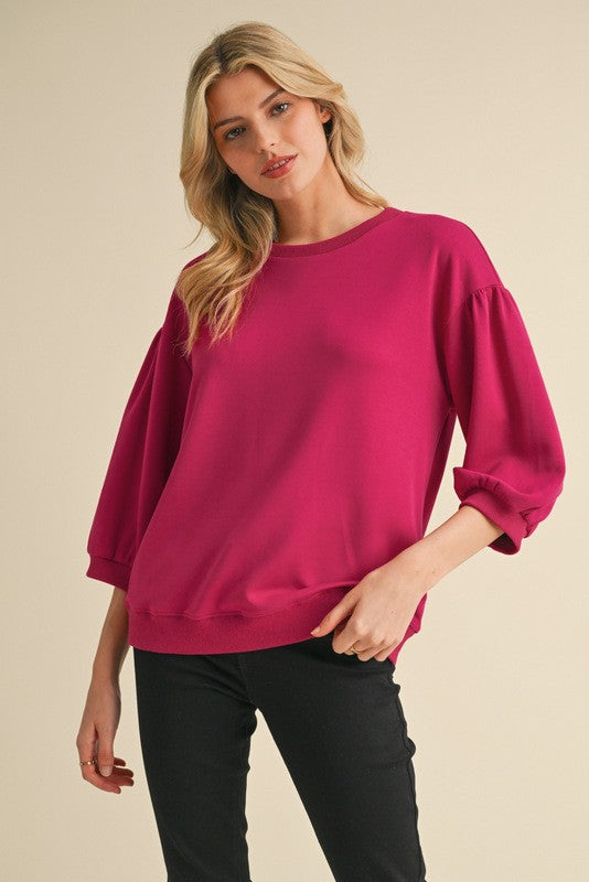 Magenta Sweatshirt