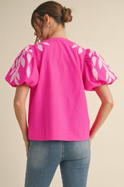 Elise Pink Blouse