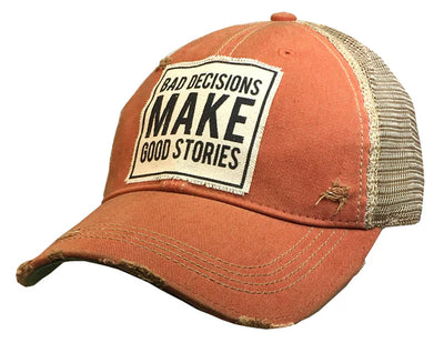 Bad Decisions Make Good Stories