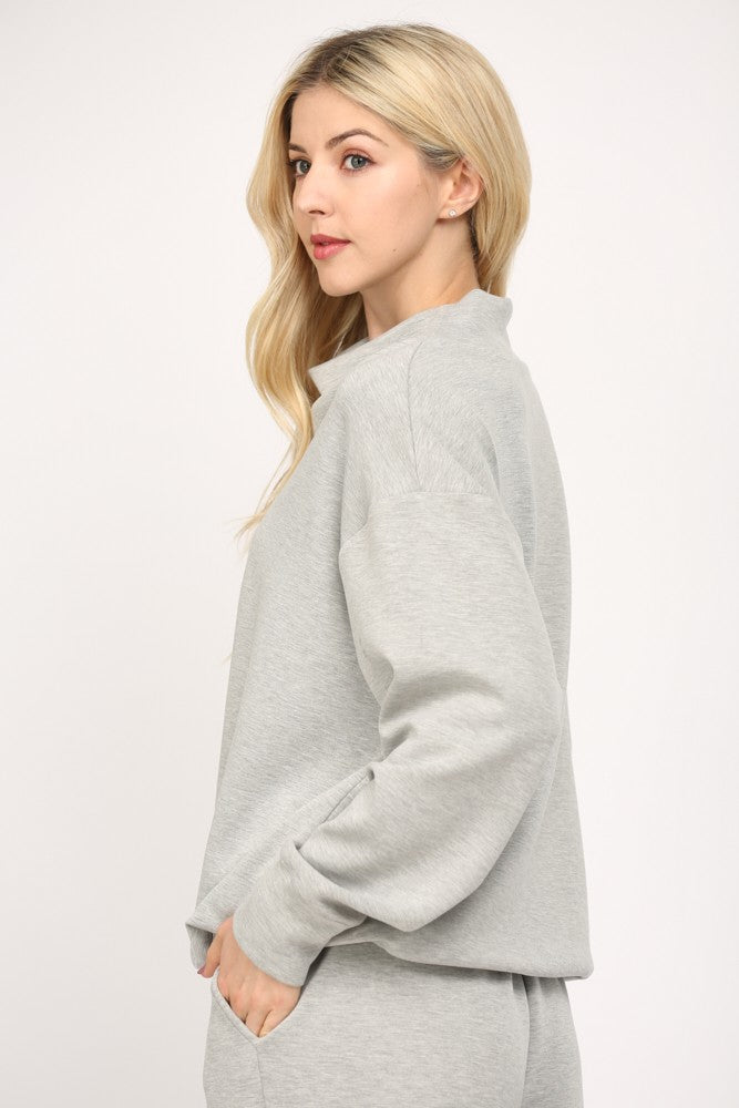 Heather Grey Sweatshirt
