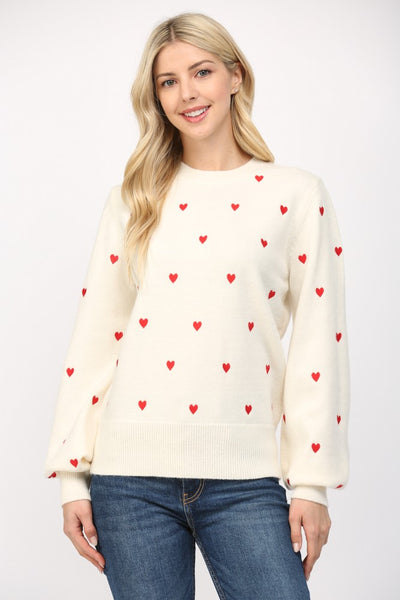 Red Heart Sweater