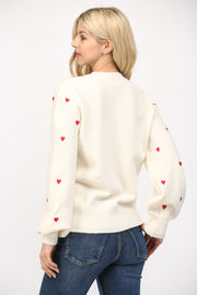 Red Heart Sweater