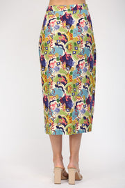 Wave Island Wrap Skirt