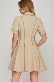 Polo Skater Dress