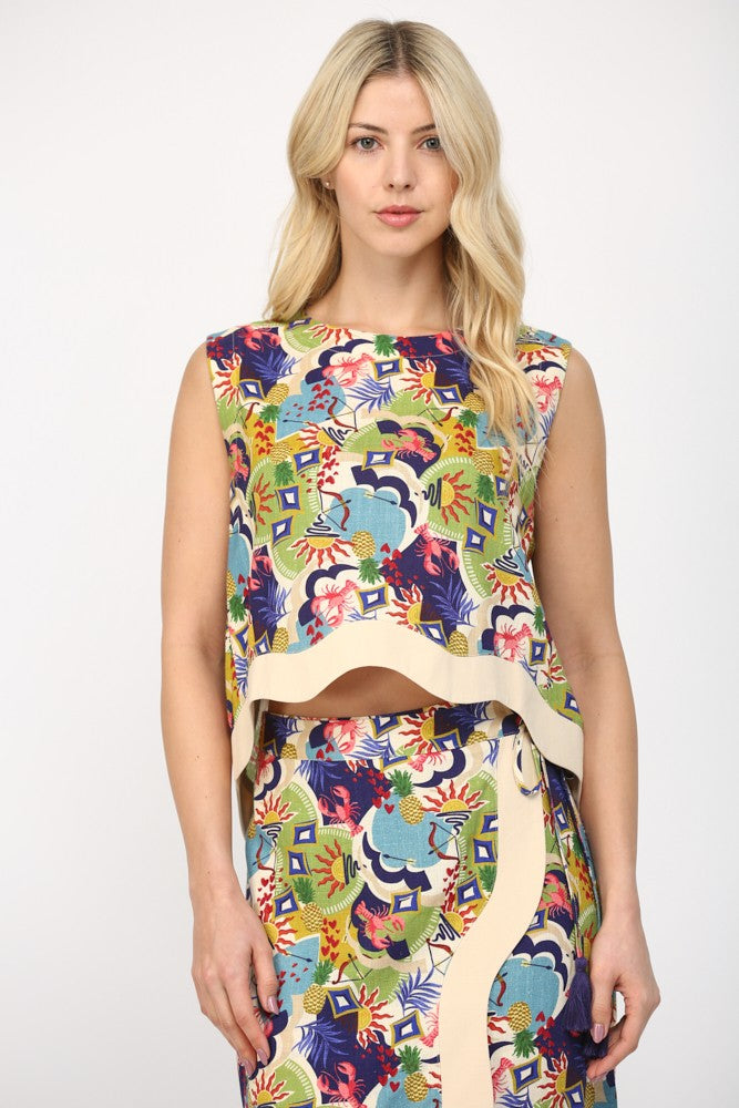 Island Crop Top