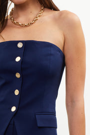 Navy Wide Leg