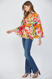 Paradise Kimono Top