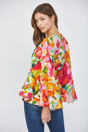 Paradise Kimono Top