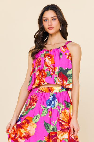 Ginger Floral Top