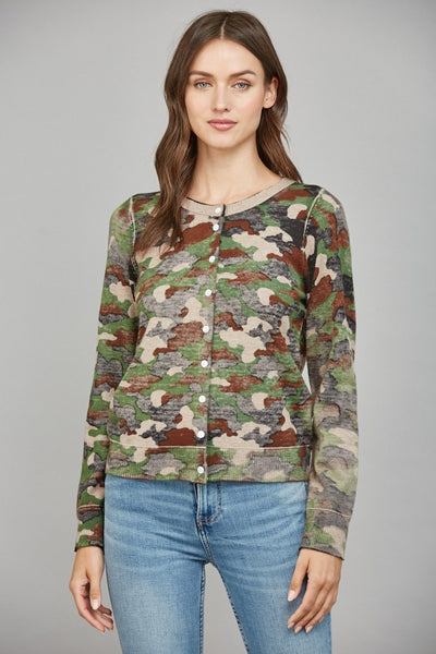 Camo Cardigan