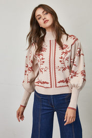 Dramatic Mauve Sweater