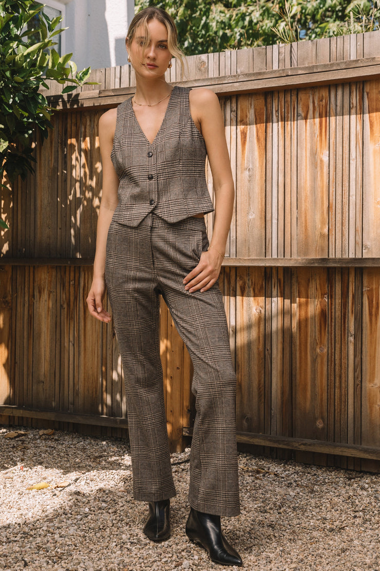 Jess Plaid Pants