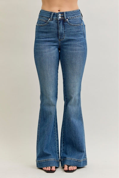 Judy Blue Petite Flare Tummy Control