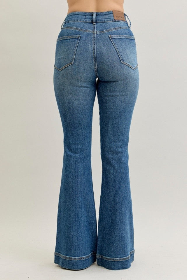 Judy Blue Petite Flare Tummy Control