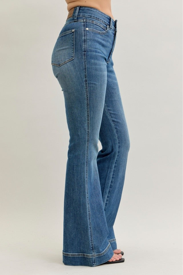 Judy Blue Petite Flare Tummy Control