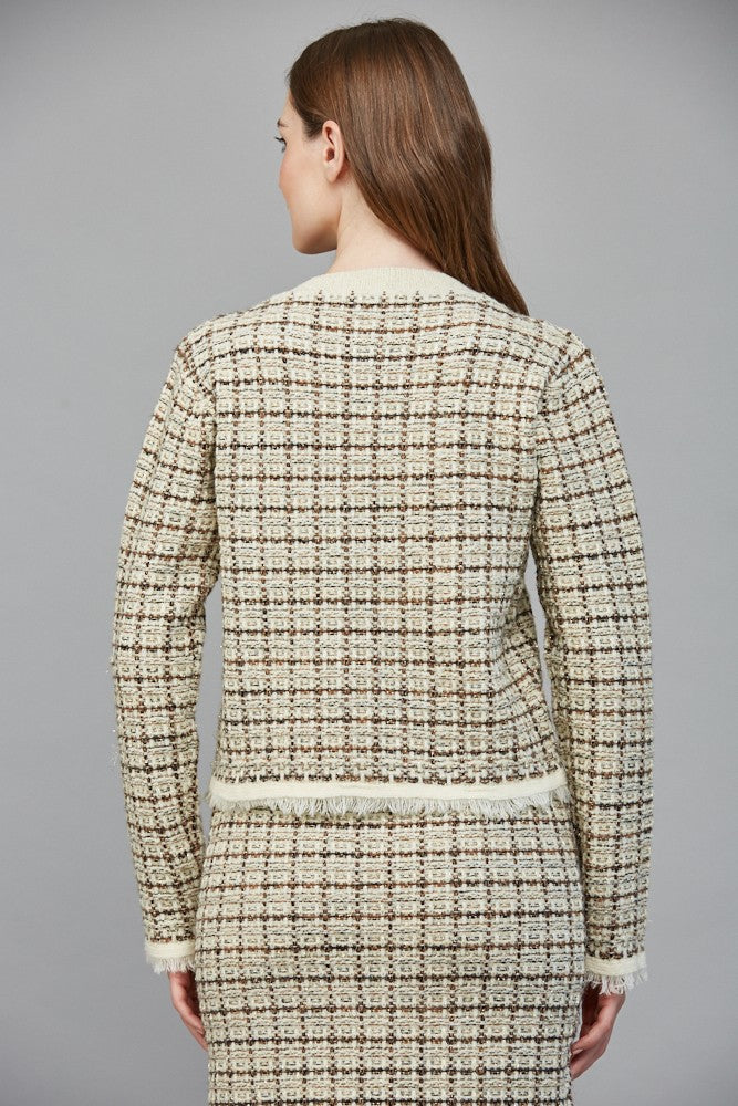 Tweed Cardigan