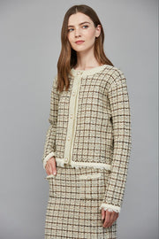 Tweed Cardigan