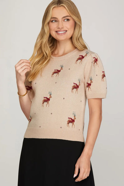 Reindeer Sweater