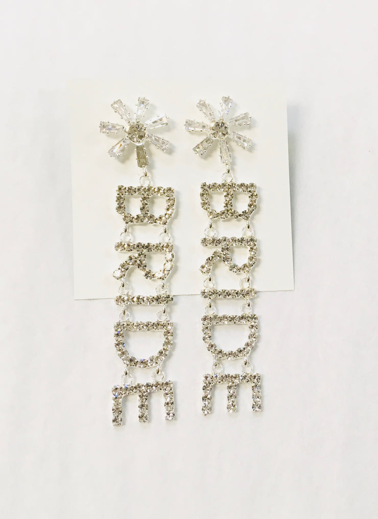 Flower BRIDE Earrings