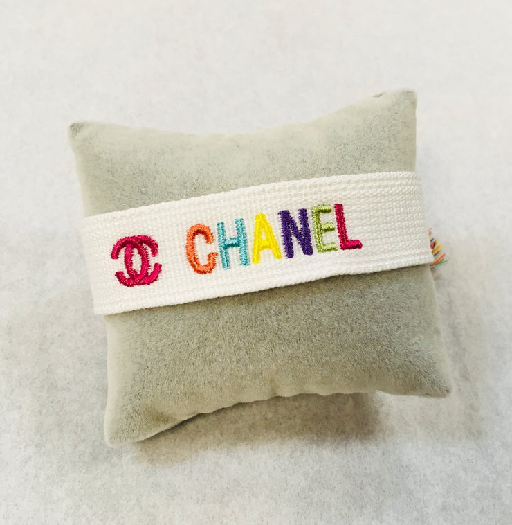CHANEL Fabric Bracelet
