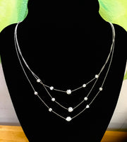 Silver Delicate Chain Necklace