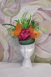 Tropical Punch Fascinator