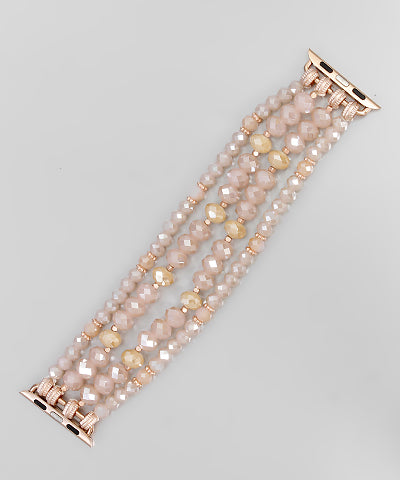 Blush Bead Watch band