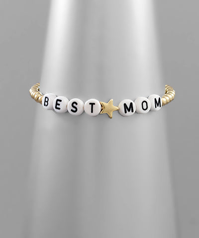 Best Mom Bracelet
