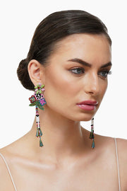 Flower Disco Earrings