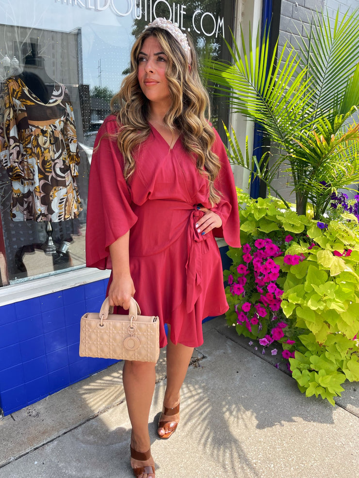 Burgundy Flow Mini