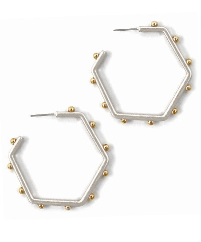 Open Hexagon Hoops
