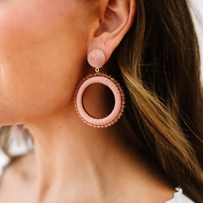 Blush Pink For My Good Earrings