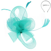 Small Mesh Ribbon Fascinator