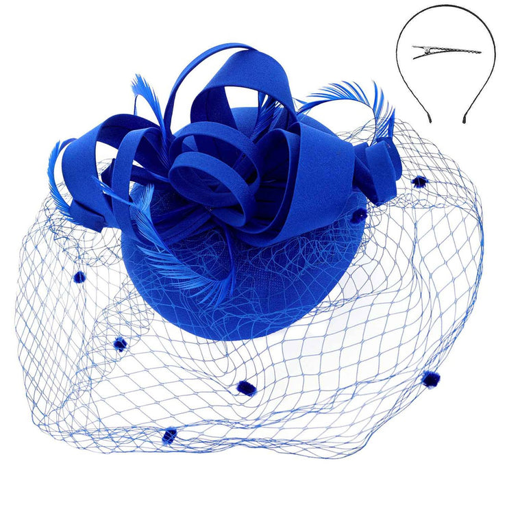 Ribbon & Mesh Fascinator