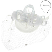 Ribbon & Mesh Fascinator