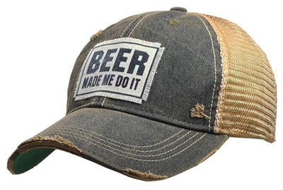 Beer Made Me Do IT CAP