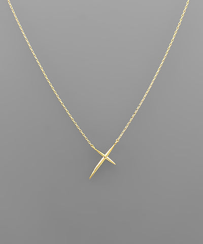 Gold Cross Necklace