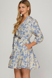 Flora Print Dress