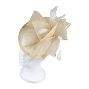 Natural Fascinator with Bow