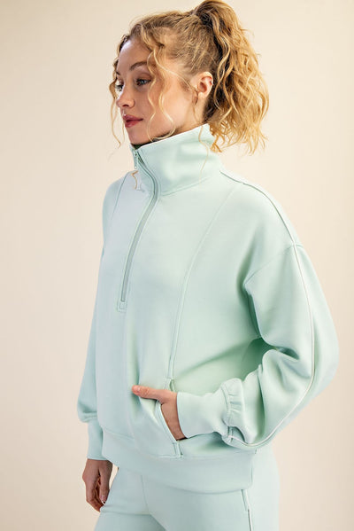 Soft Mint Pullover