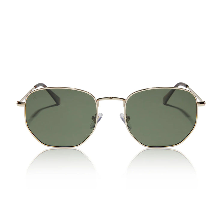 Roxbury Gold Frame Sunglasses