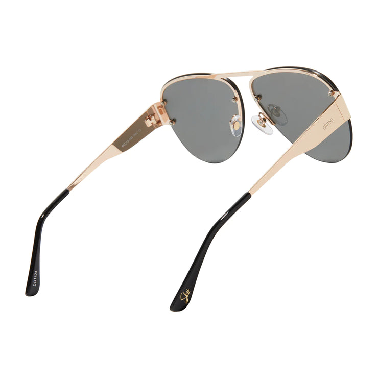 917 Gold Shiny Sunglasses