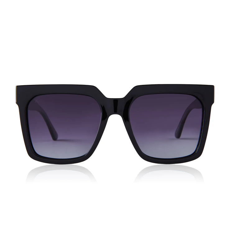Topanga Black Grey Sunglasses