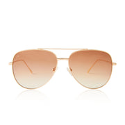 Venice Gold Sienna Aviator Sunglasses
