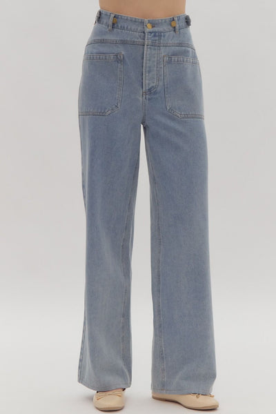 Denim High Waist